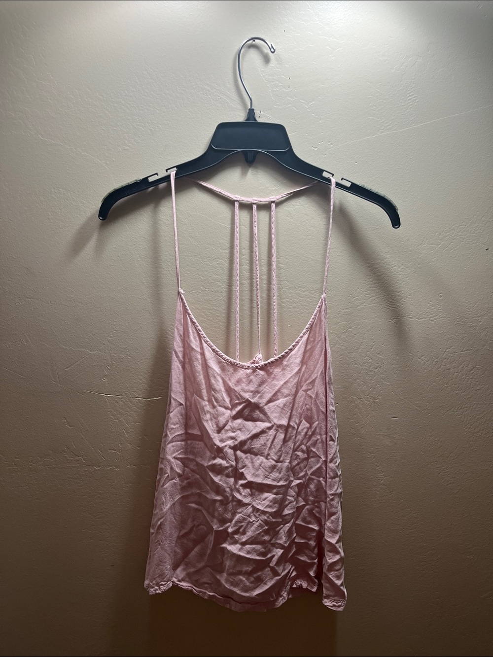 No Boundaries Light Pink Strappy Back Cami